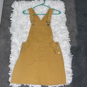 Size Small Wild Honey Tan/Gold Skirt/Overall